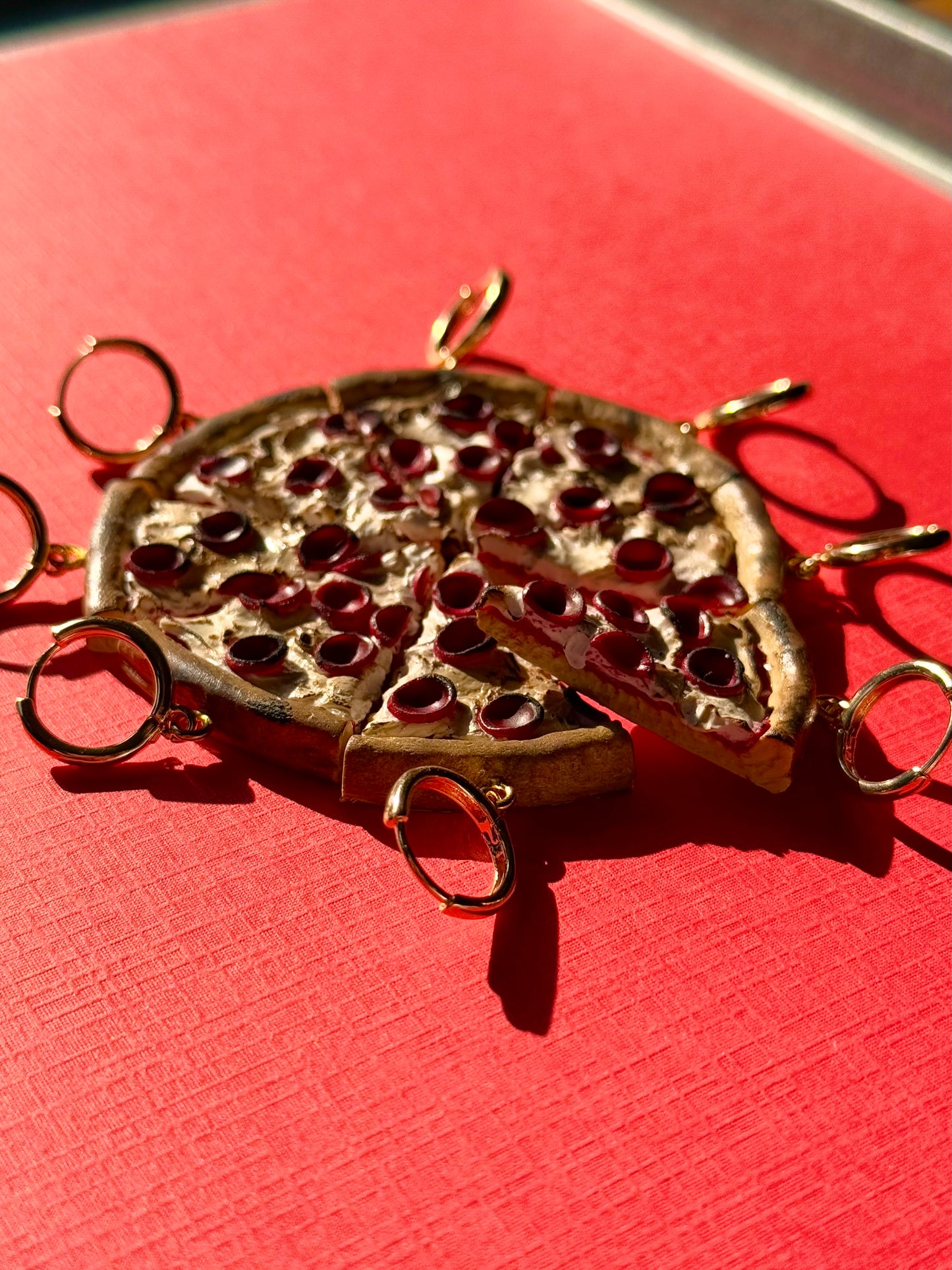 Pizza Slice Earrings- Preorder