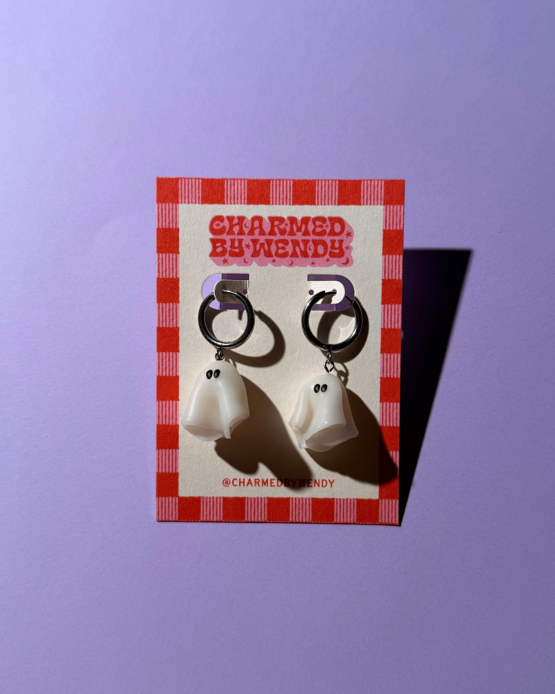 Mini Ghost Earrings