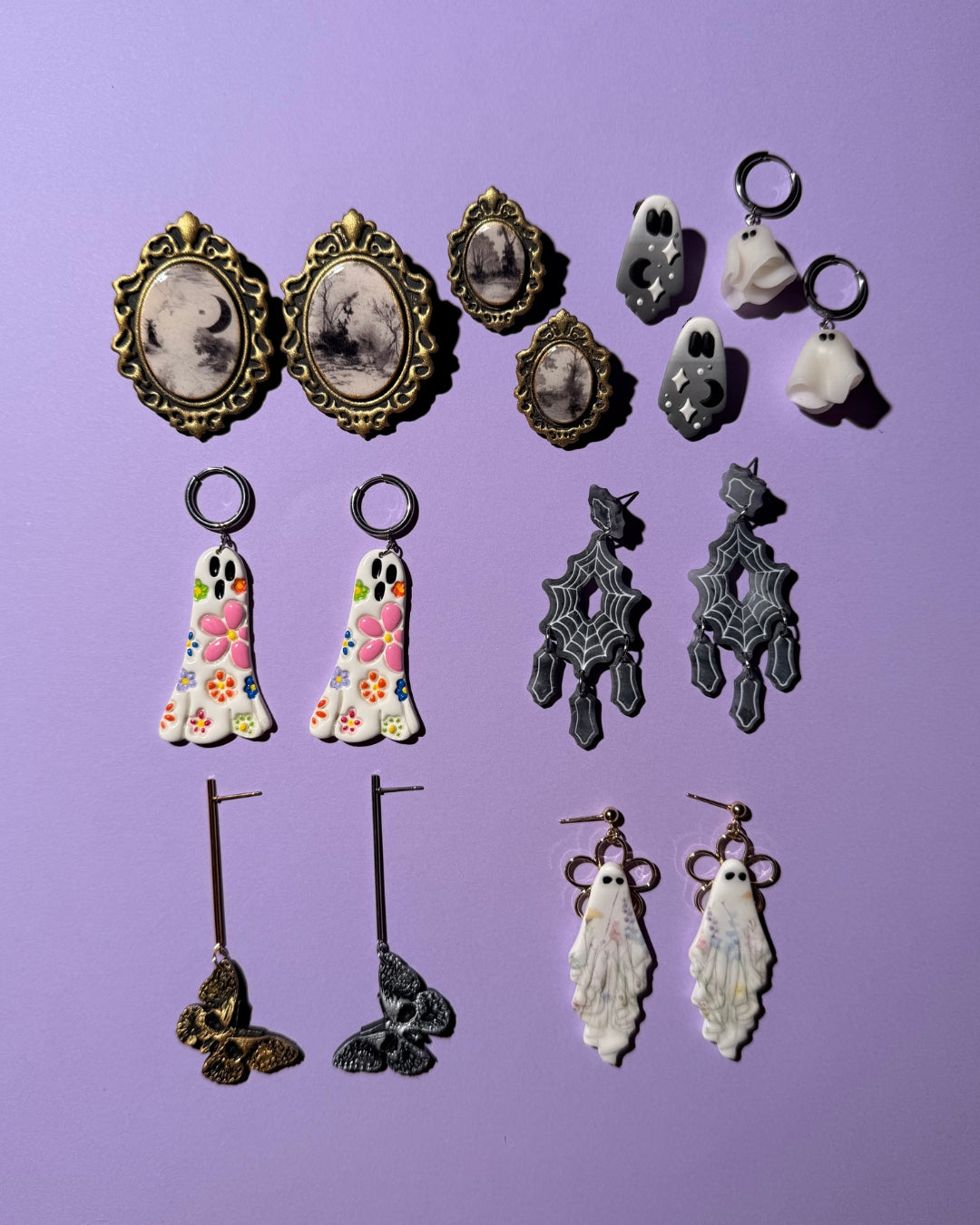 Groovy Ghostie Earrings