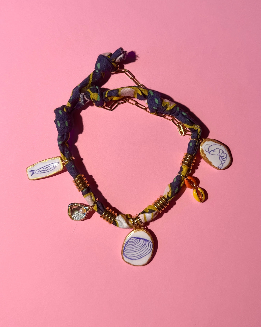 Sea Vibes Bandana Necklace
