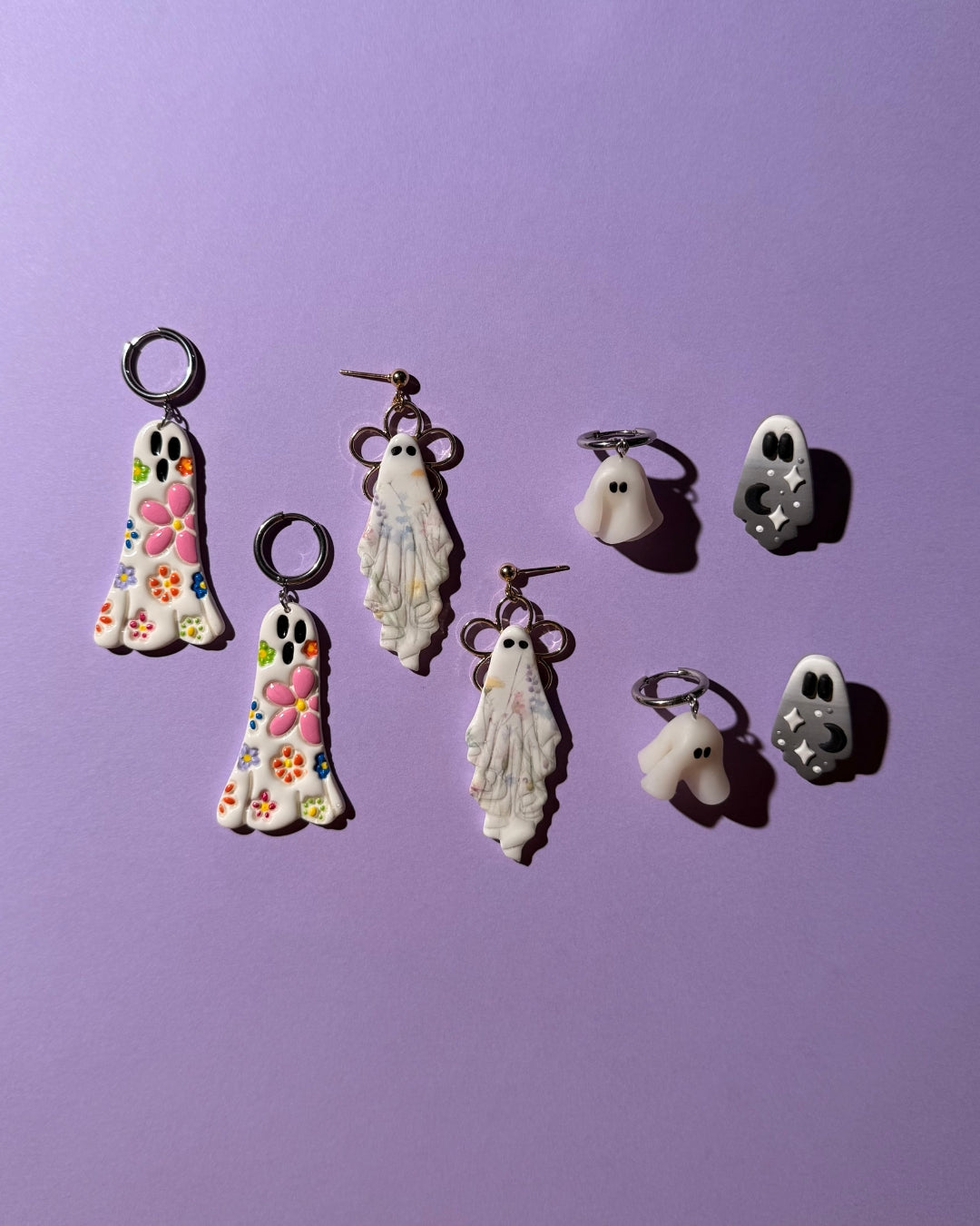 Groovy Ghostie Earrings