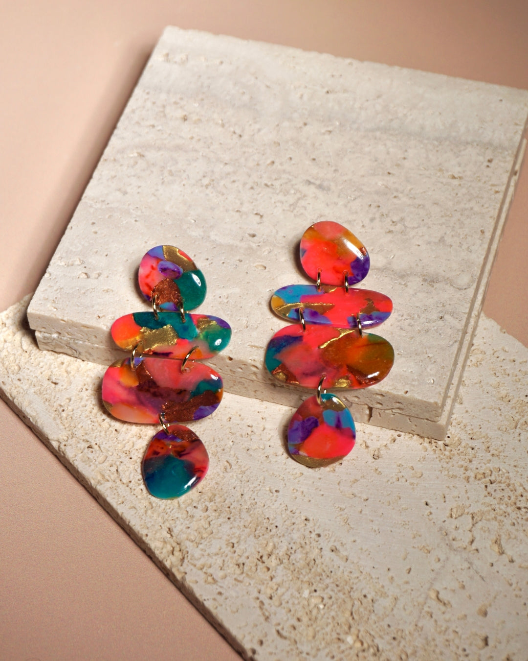 Olivia Earrings in Mojave Turquoise