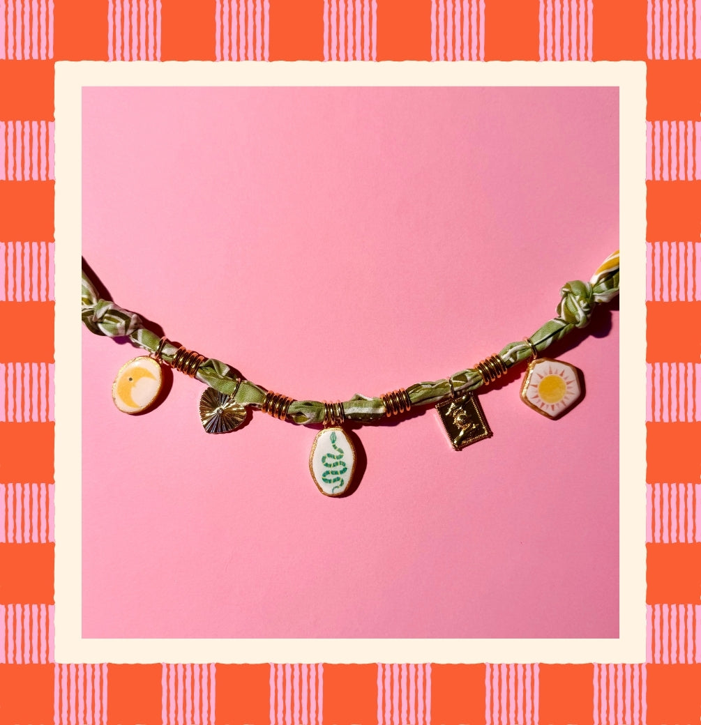 Mystical Bandana Necklace
