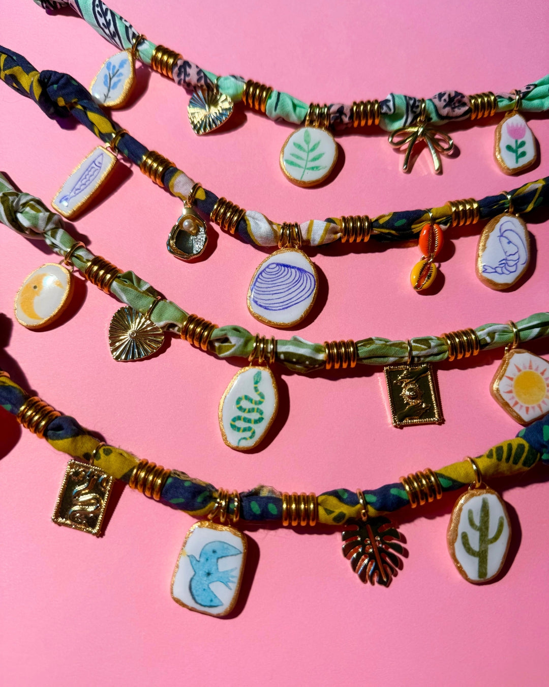 Sea Vibes Bandana Necklace
