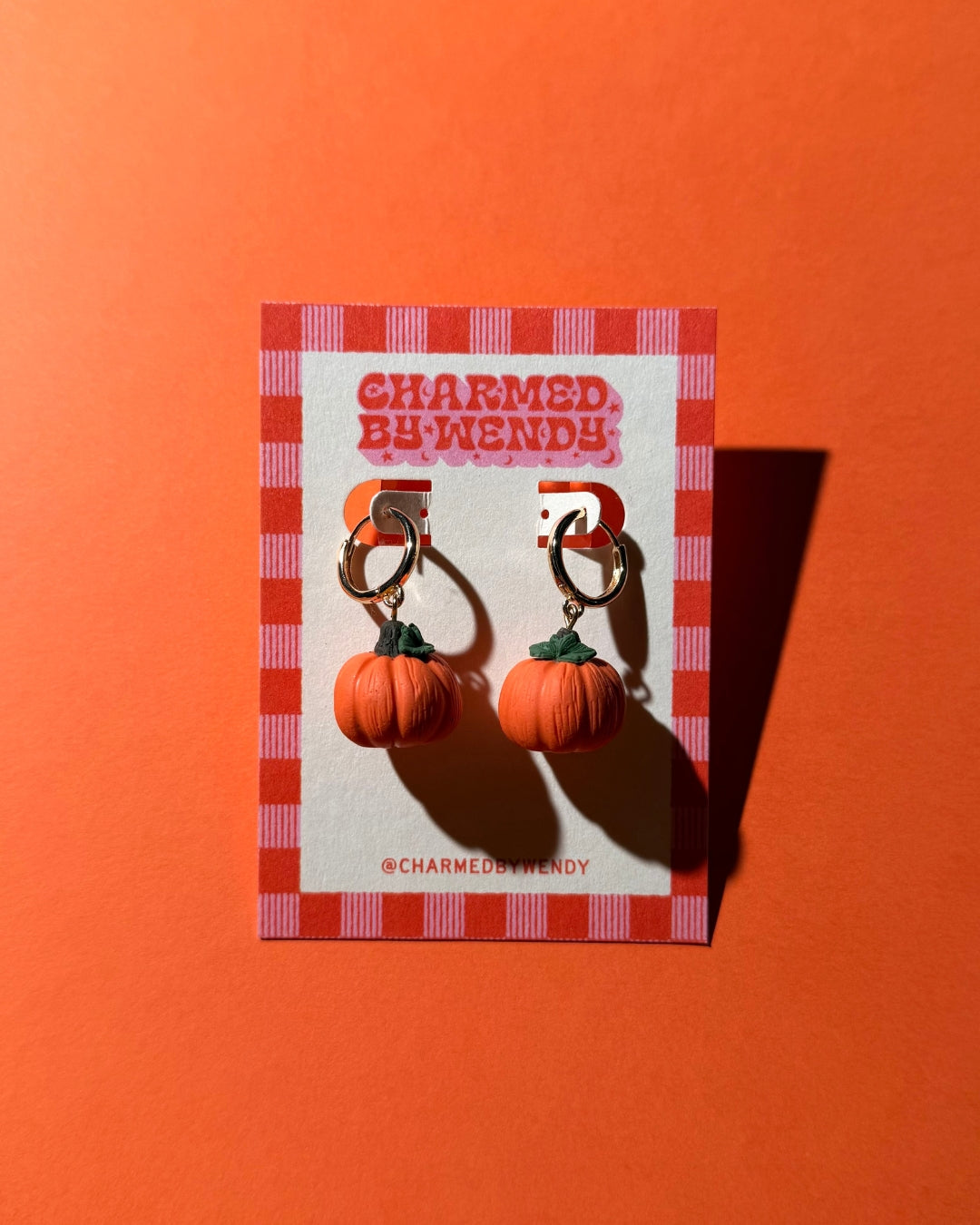 Pumpkin Earrings