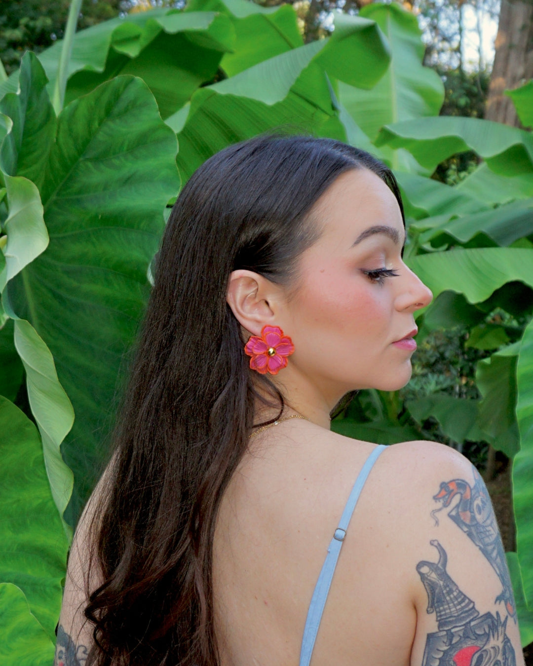 Camellia Earrings
