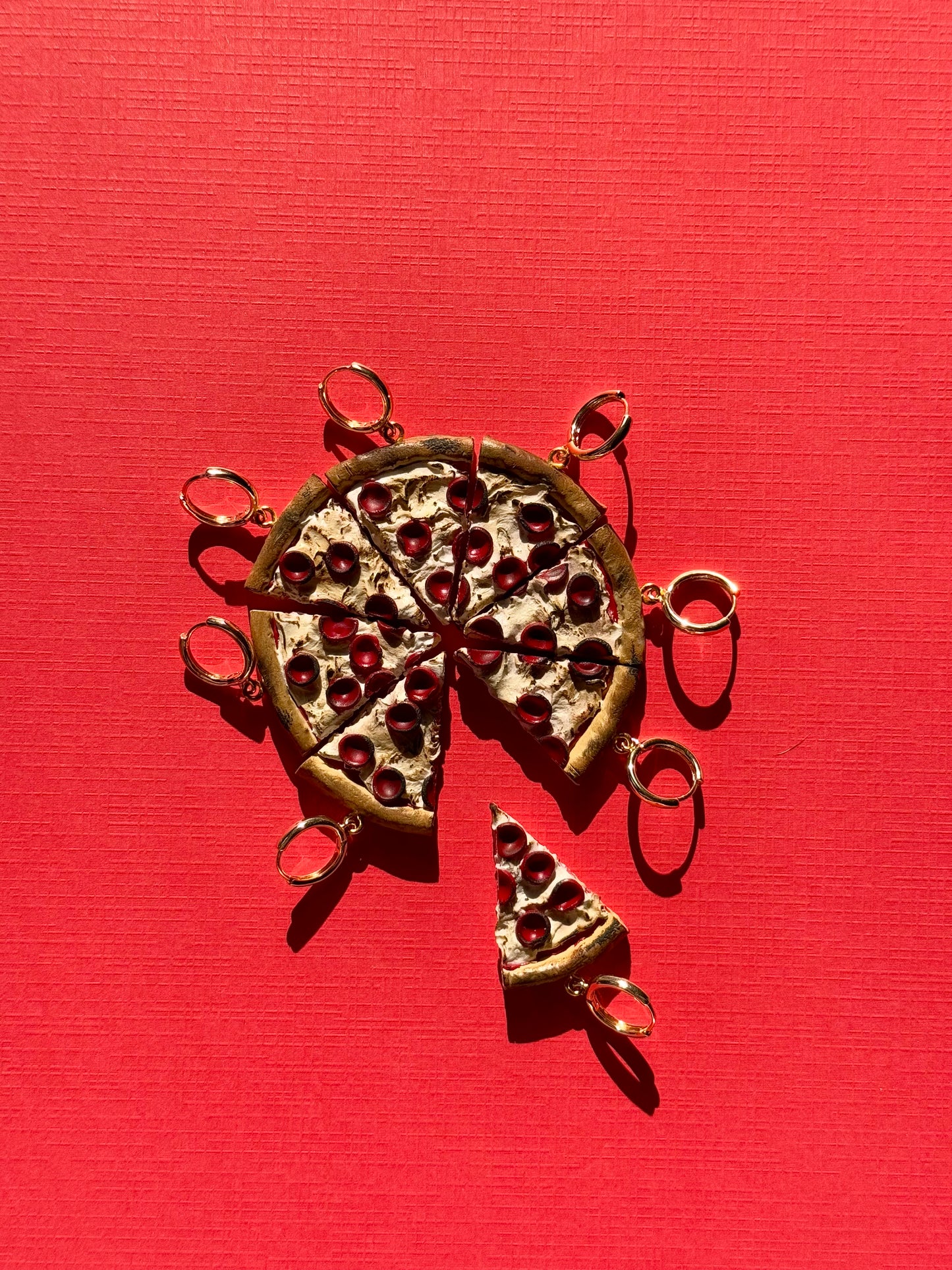 Pizza Slice Earrings- Preorder