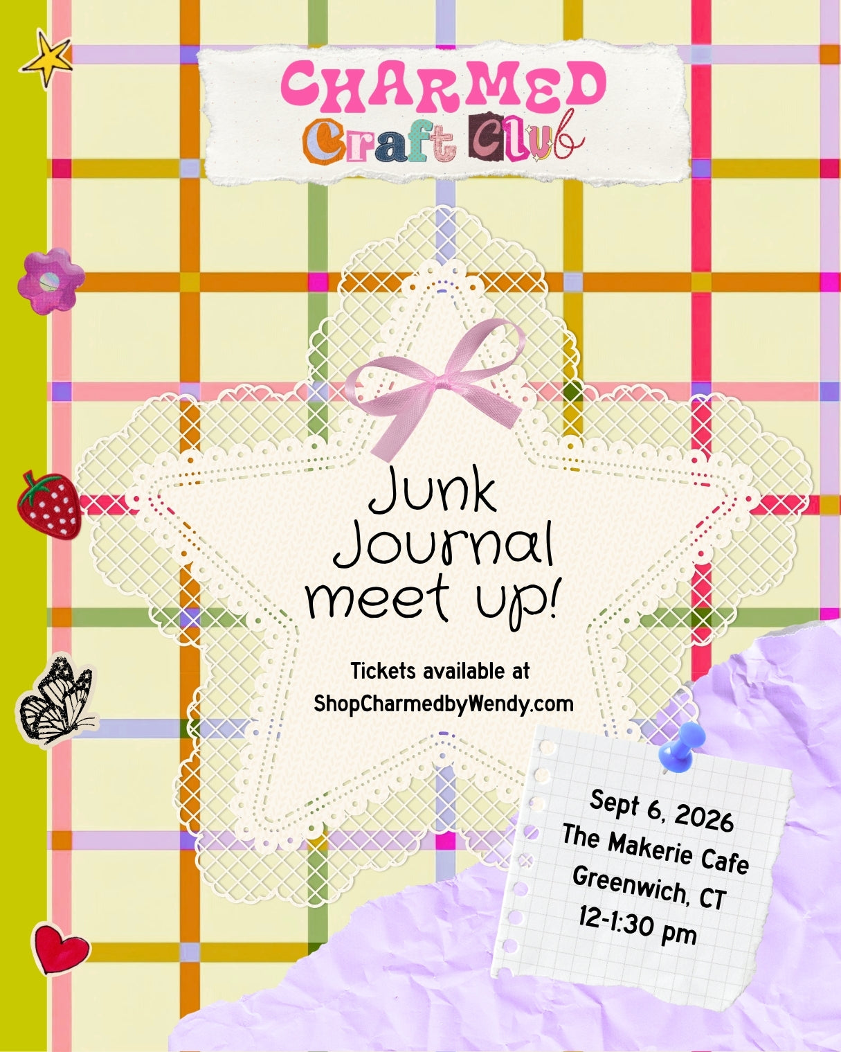 Charmed Craft Club: Junk Journal meet up!