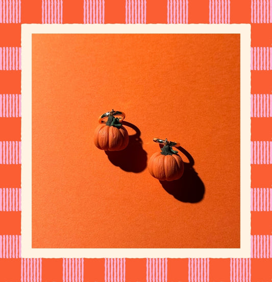 Pumpkin Earrings
