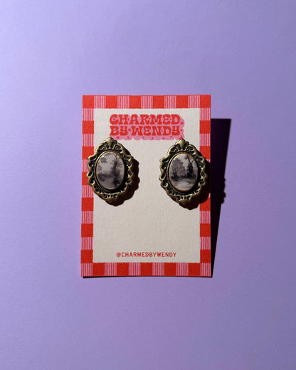 Spooky Frame Earrings