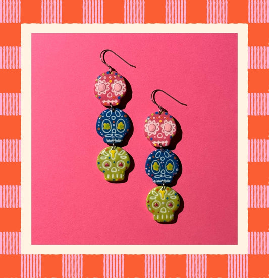 Sugar Skull Earrings