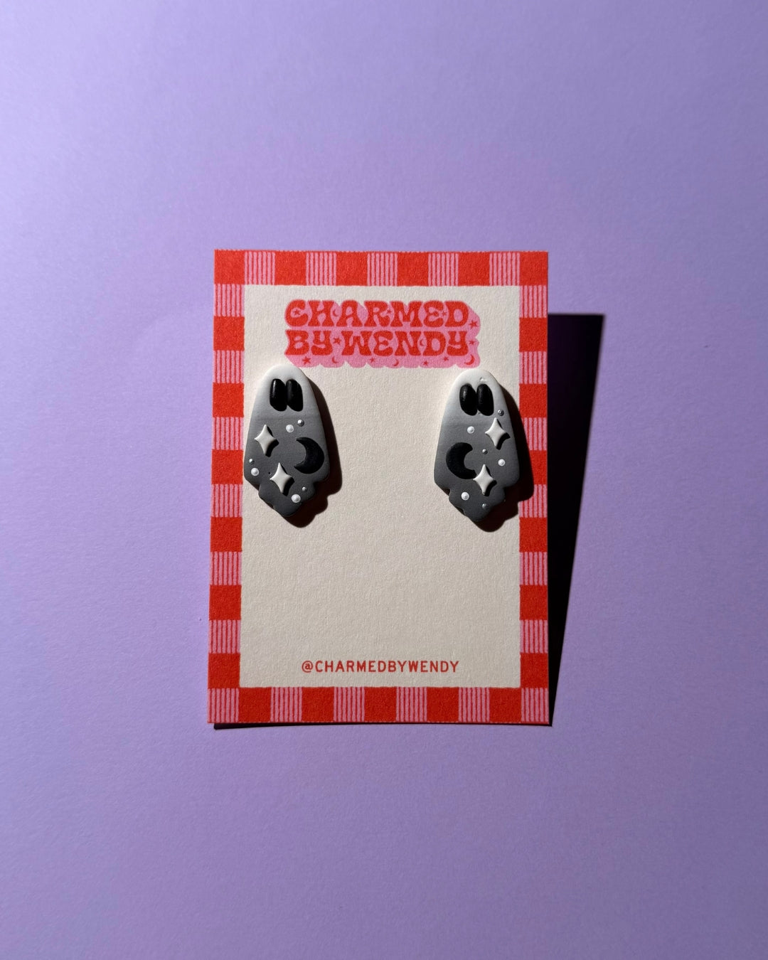 Midnight Ghostie Earrings