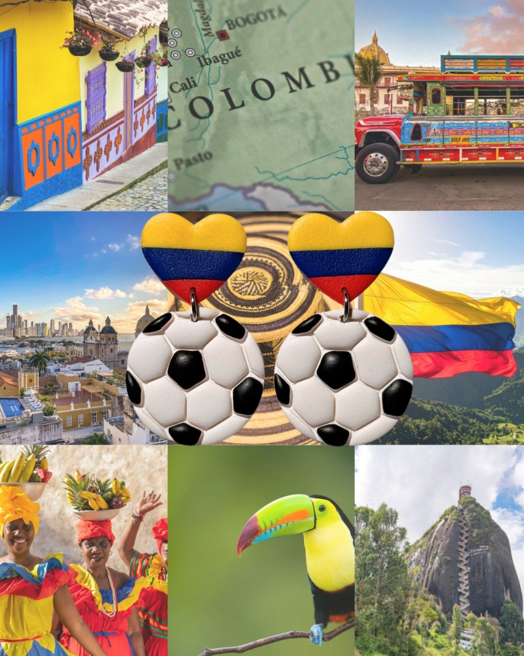 World Cup Earrings