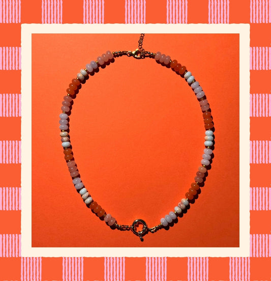 Sunset Candy Necklace