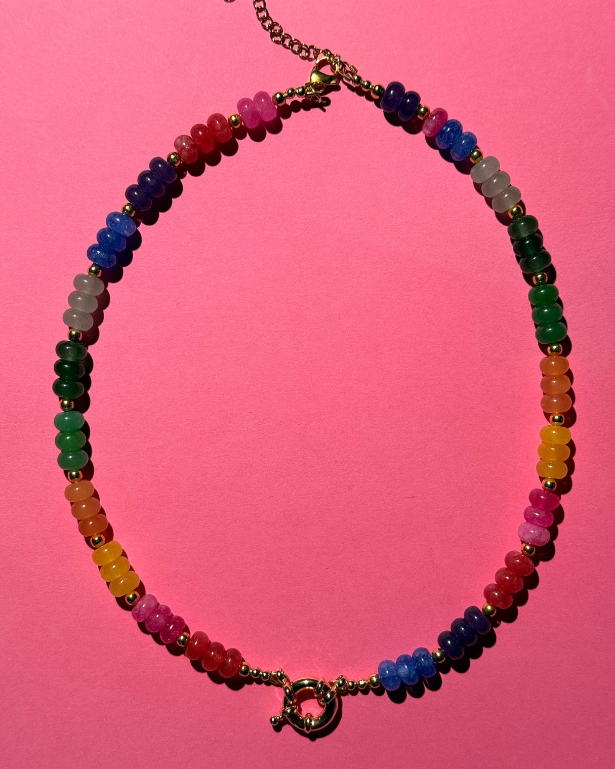 Rainbow Candy Necklace