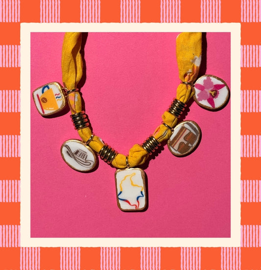 La Colombiana Bandana Necklace