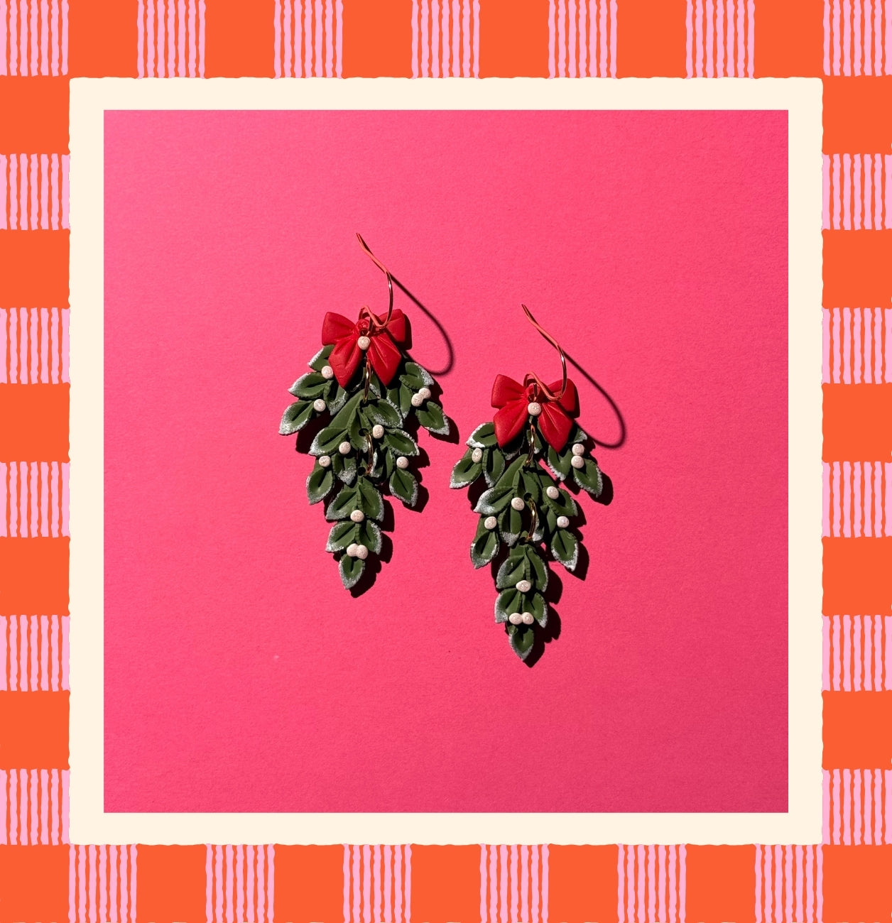 PREORDER- Christmas Garland Earrings