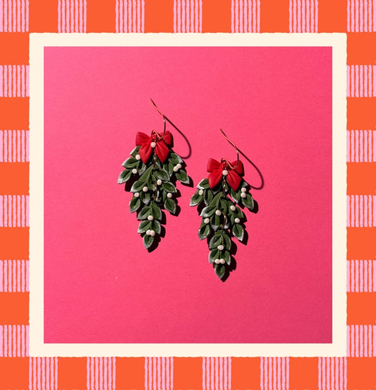 PREORDER- Christmas Garland Earrings