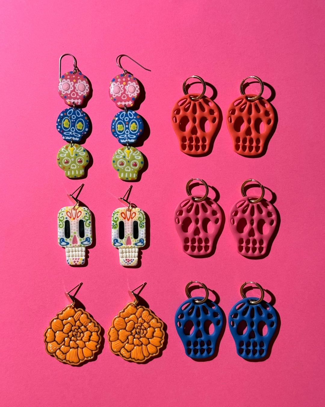 Cempasuchil (Marigold) Earrings