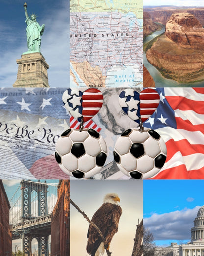 World Cup Earrings
