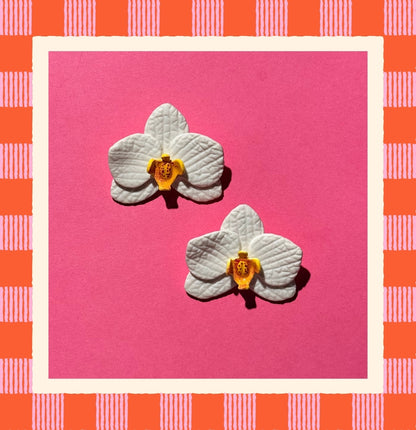Orchid Earrings