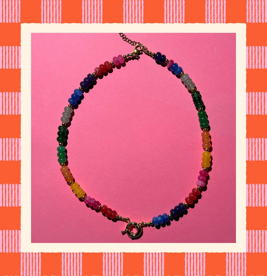 Rainbow Candy Necklace