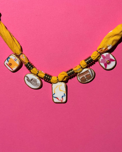 La Colombiana Bandana Necklace