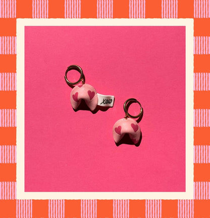 Fortune Cookie Earrings