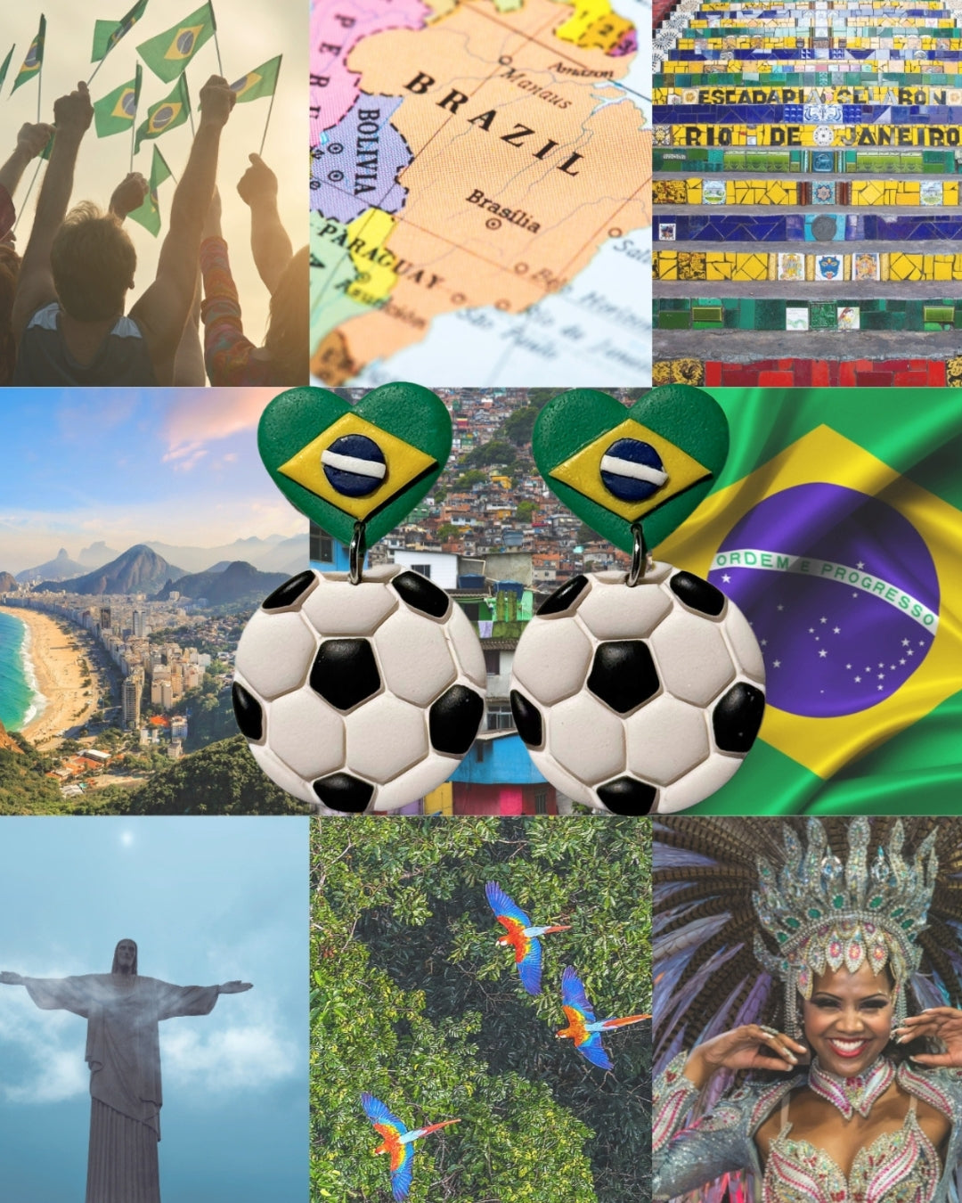 World Cup Earrings