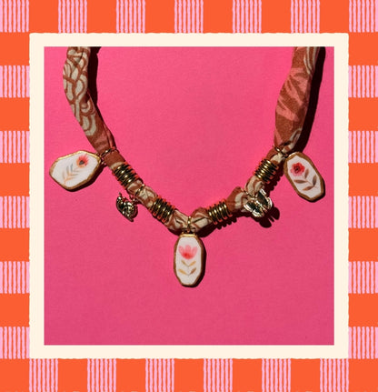 Garden Bandana Necklace