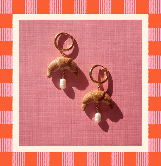 Croissant Earrings