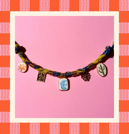 Cowgirl Bandana Necklace