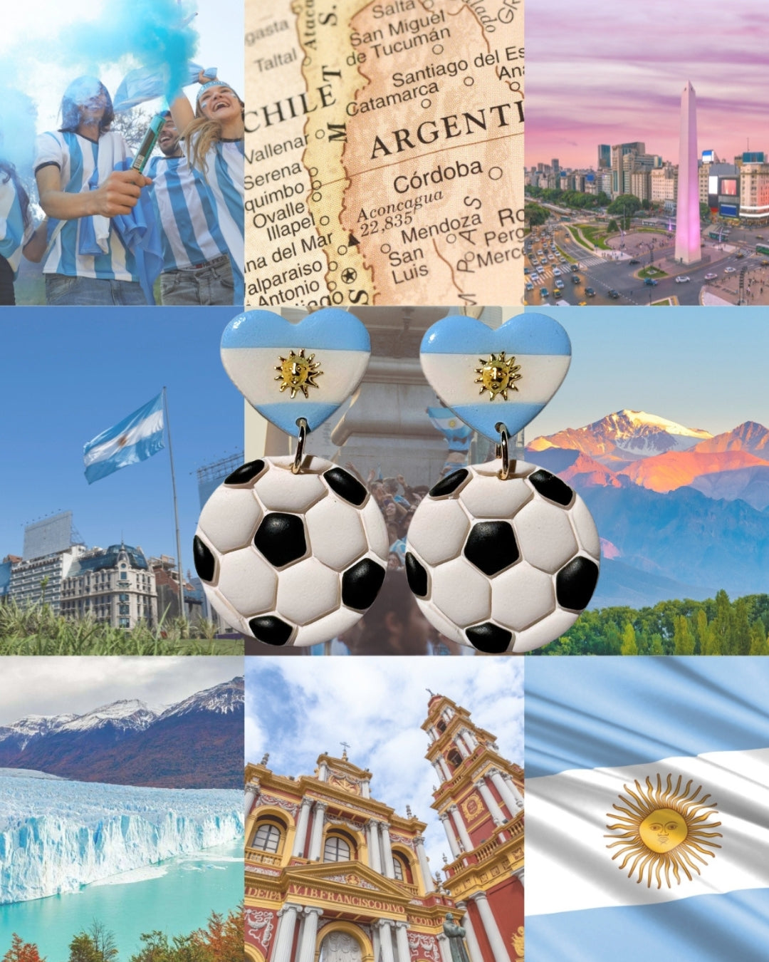 World Cup Earrings