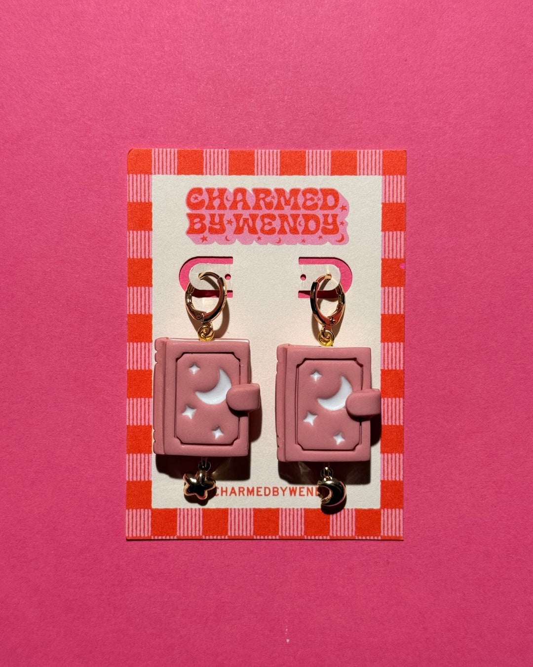 Celestial Book Earrings