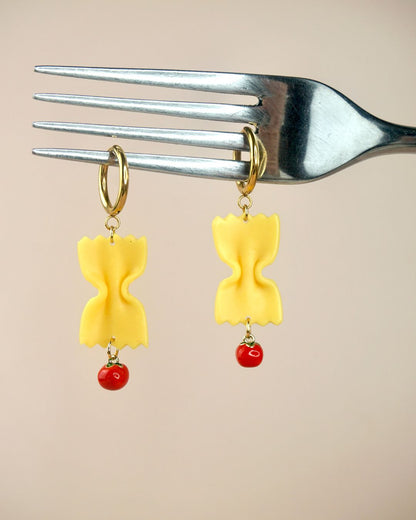 Farfalle & Pomodoro Earrings