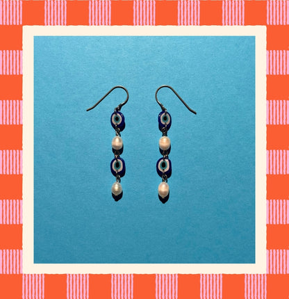 Evil Eye Dangle Earring