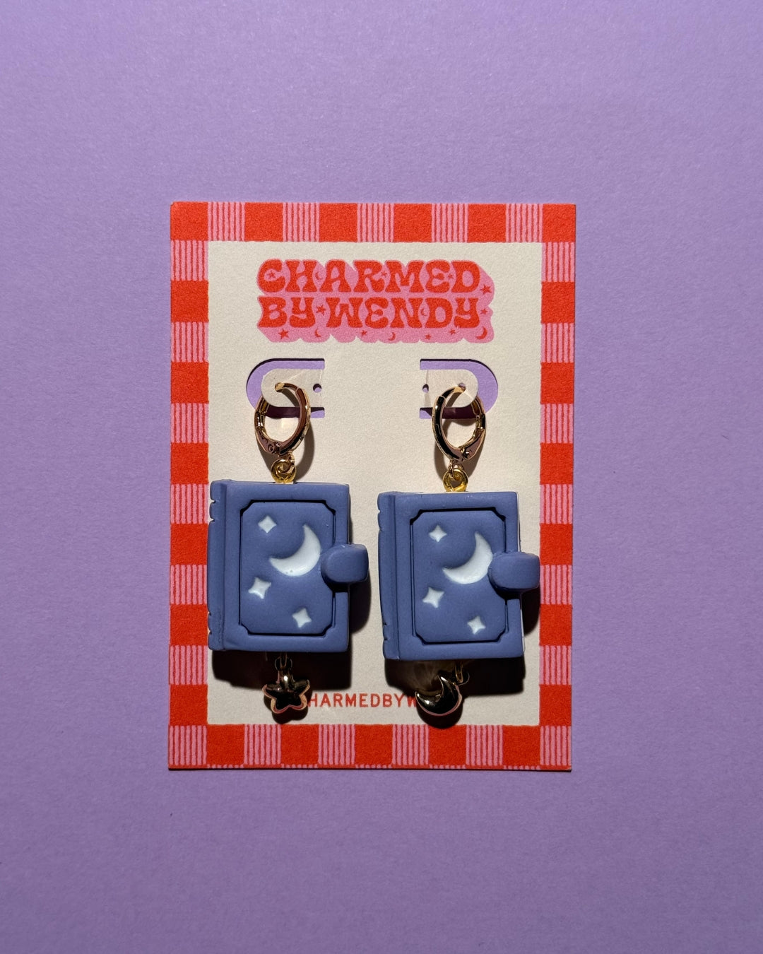 Celestial Book Earrings