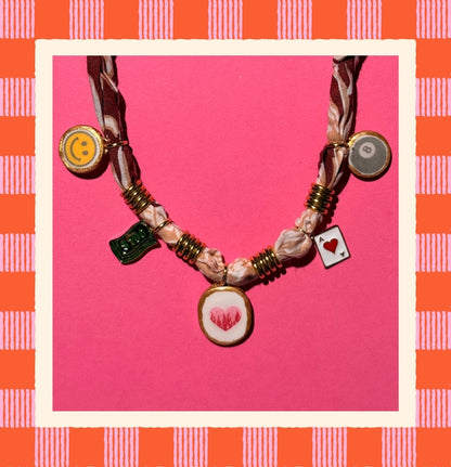 Wild Card Bandana Necklace