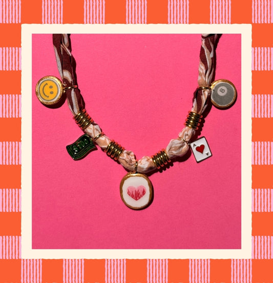 Wild Card Bandana Necklace