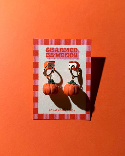 Pumpkin Earrings