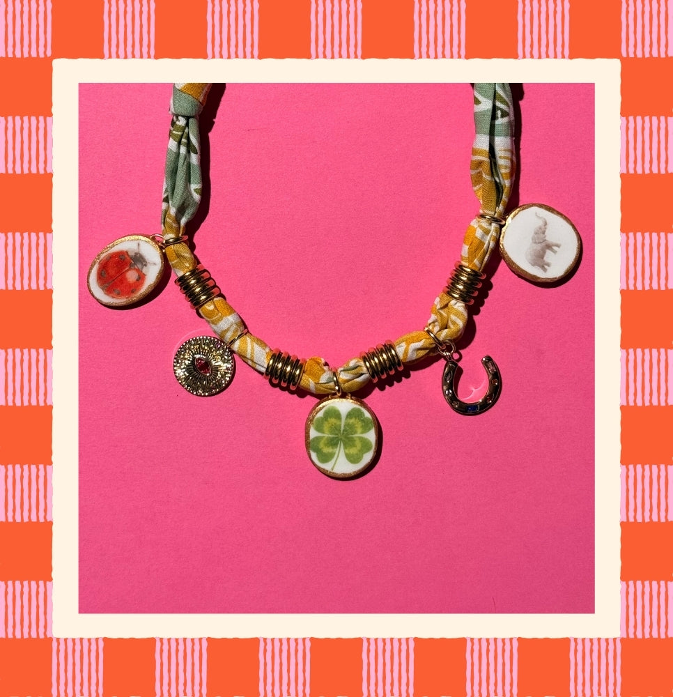 Lucky Bandana Necklace