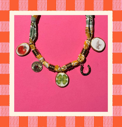Lucky Bandana Necklace