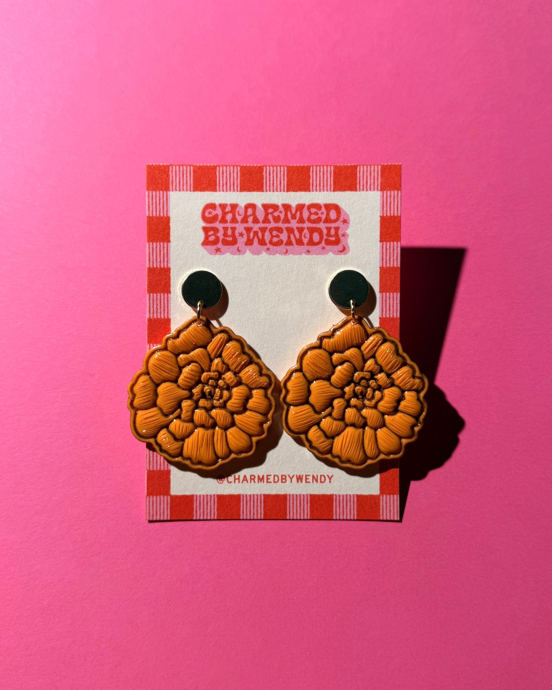 Cempasuchil (Marigold) Earrings