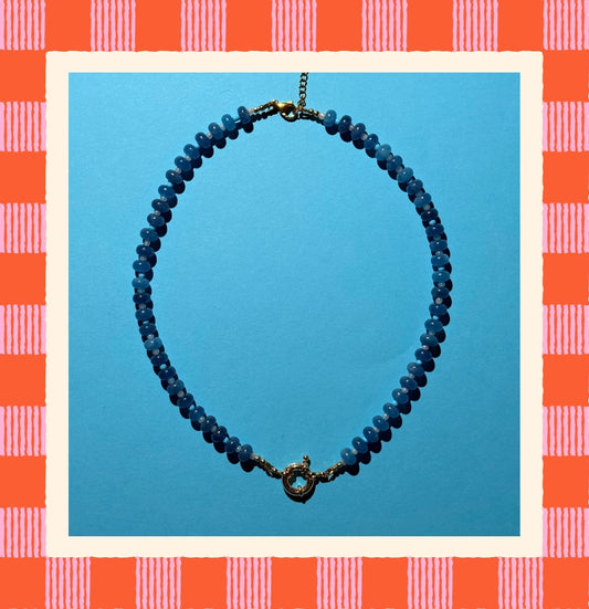 Blueberry Candy Necklace