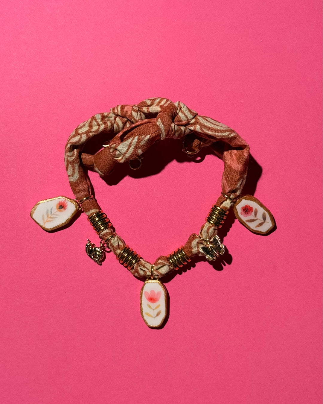 Garden Bandana Necklace