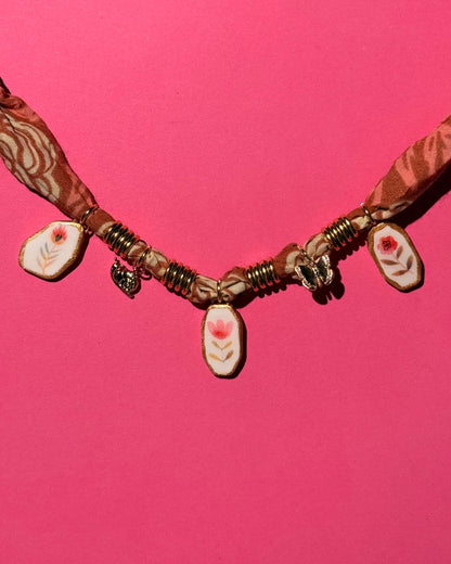 Garden Bandana Necklace