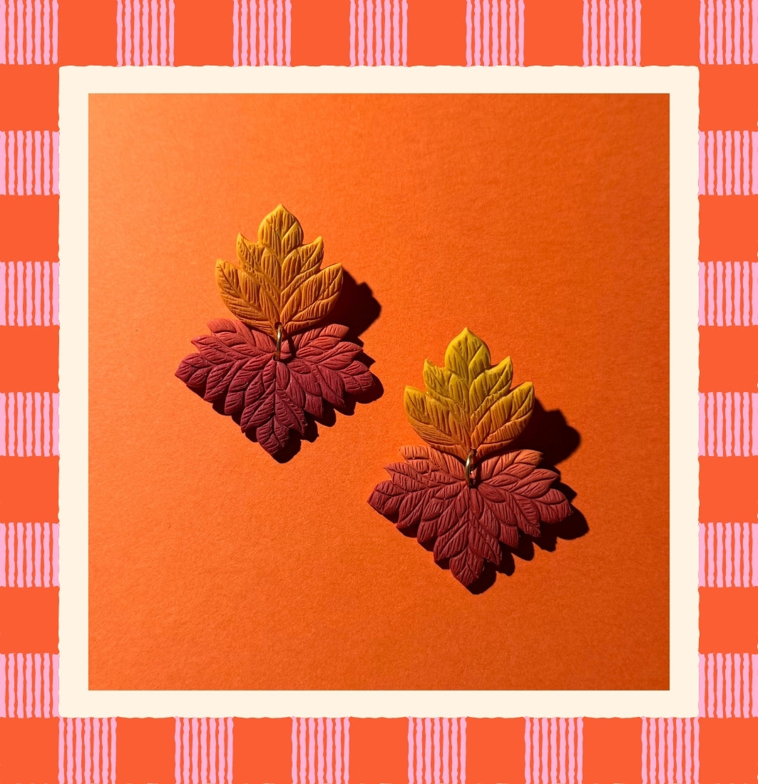 Autumn Leaf Earrings