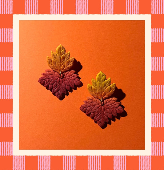 Autumn Leaf Earrings