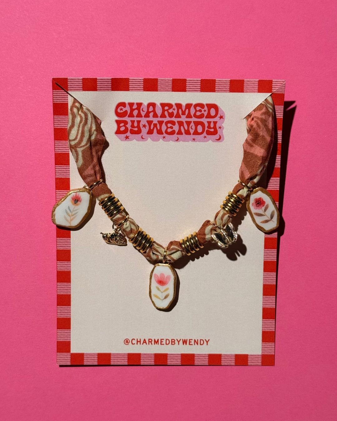 Garden Bandana Necklace