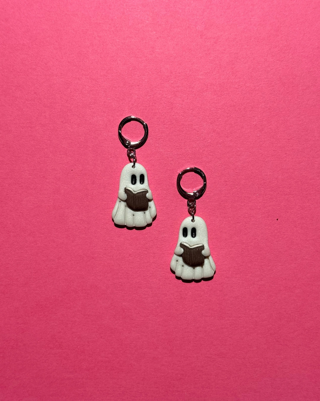 Bookish Ghost Earrings